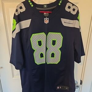 Nike Seattle Seahawks Jersey #88 Jimmy Graham Mens Sz LG